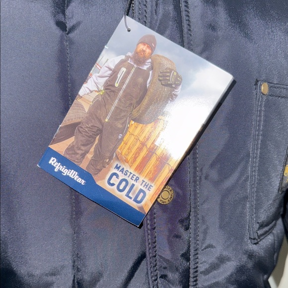 NWT - Refrigiwear Iron-Tuff® Polar Jacket With Faux Fur Collar - Picture 4 of 14